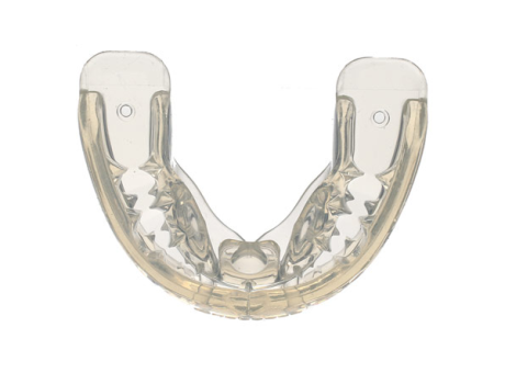 MB2Mc Myobrace для брекетов Этап 2 Развитие зубных дуг. MEDIUM / Прозрачный с белой вставкой (MRC)