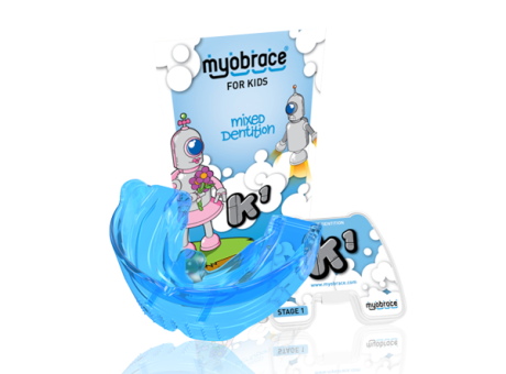 MK1Mb (i-2N) Myobrace Этап 1 Коррекция вредных привычек. MEDIUM / Голубой (MRC).